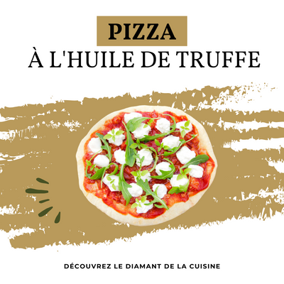 Pizza à l'Huile de Truffe d'Edition Truffle: L'Italie Rencontre la France dans un Festin Savoureux